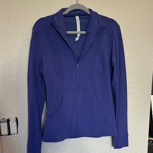 Lululemon Athletica purple Quarter-Zip Sweatshirt size 12